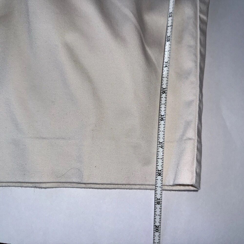 Ann Taylor Signature Tan Womens Chino Style Shorts Size 4 Vacation Slash Pocket - Picture 10 of 11